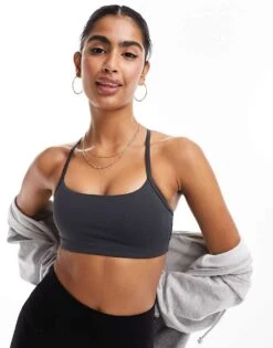 Cotton:On Workout Crop Top In Navy For Women