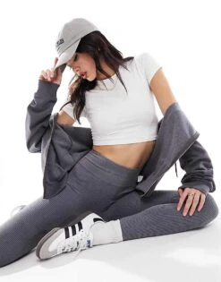 Cotton:On Cotton On Micro Crop T-shirt In White For Women