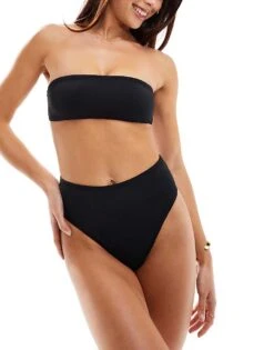 Cotton:On Cotton On Bandeau Bikini Top Black For Women