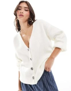 Cotton:On Cotton On Oversized Cardigan In Porcelain For Women