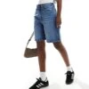 Cotton:On Super Baggy Carpenter Denim Jort In King Blue For Women