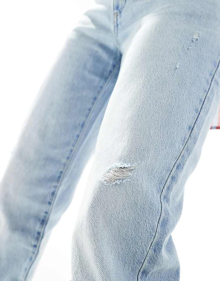 Cotton:On Original Straight Jean In Light/pastel Blue For Women - Image 4