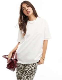 Cotton:On Cotton On Boxy Oversized Tee In White For Women Vintage White