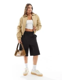 Cotton:On Cotton On Scout Collared Barn Jacket In Sandstone For Women