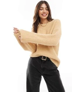 Cotton:On Cotton On Relaxed Fit Jumper In Hazel For Women Hazel Fluffy