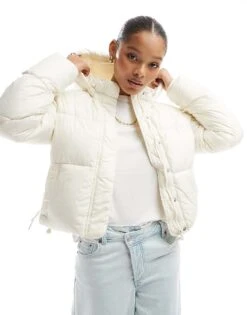 Cotton:On Cotton On The Mother Puffer Jacket In Coconut Milk For Women