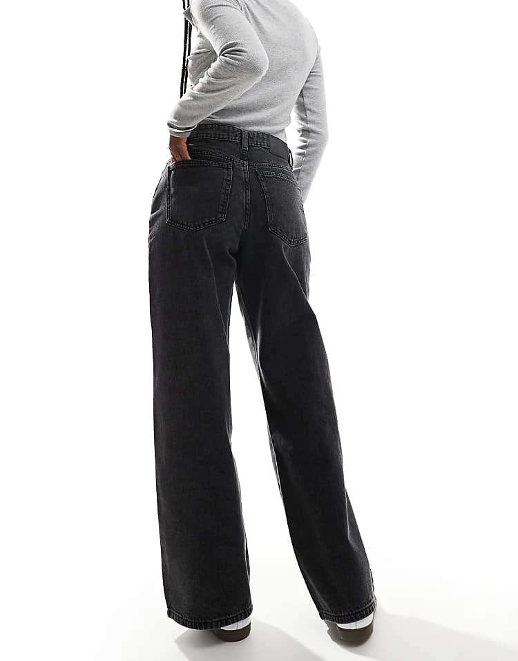 Cotton:On Relaxed Wide Jean In Grey For Women - Image 2