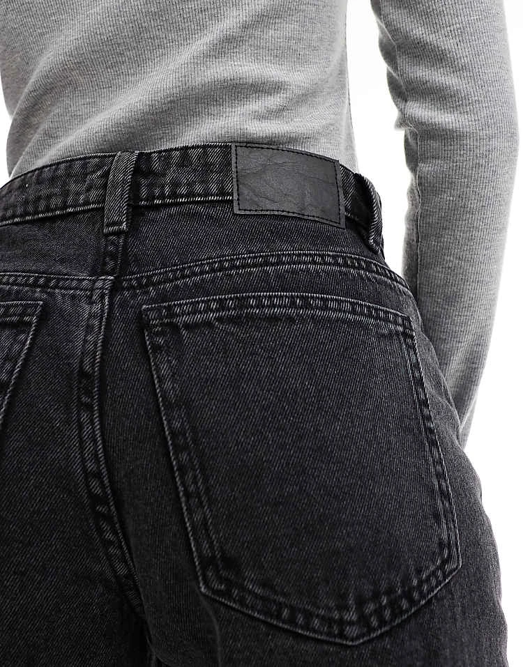 Cotton:On Relaxed Wide Jean In Grey For Women - Image 5