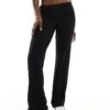 Cotton:On Cotton On Sleep Recovery Lounge Roll Waist Pants Black For Women True Black