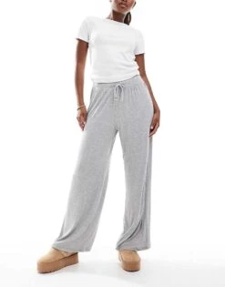 Cotton:On Cotton On Sleep Recovery Asia Fit Pyjama Pant In Grey Marle For Women Grey Marle Rib
