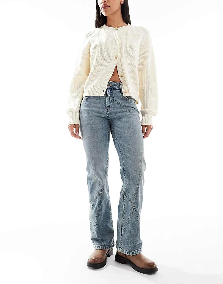 Cotton:On Stretch Bootcut Flare Jean In Light Blue For Women - Image 6