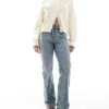 Cotton:On Stretch Bootcut Flare Jean In Light Blue For Women
