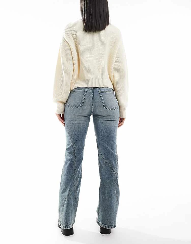 Cotton:On Stretch Bootcut Flare Jean In Light Blue For Women - Image 2