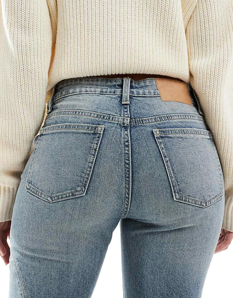 Cotton:On Stretch Bootcut Flare Jean In Light Blue For Women - Image 4