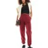 Cotton:On Classic Fleece Joggers In Red For Women
