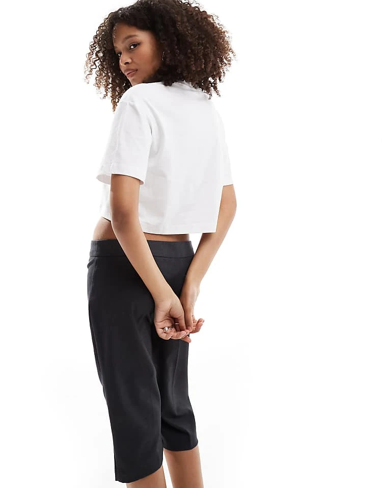 Cotton:On Cropped Boxy Tee In White For Women - Image 2