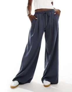 Cotton:On Luis Pull On Suiting Pant In Grey For Women