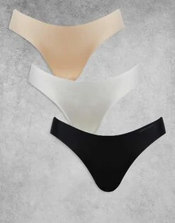 Cotton:On Cotton On 3 Pack Seamless Briefs In Multi For Women