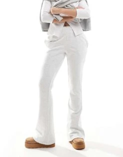 Cotton:On Cotton On Fleece Flare Sweatpant In Grey Co-ord For Women