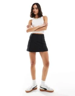 Cotton:On Cotton On Low Rise Mini Skirt In Black For Women