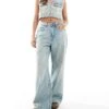 Cotton:On Cotton On Super Baggy Jeans In Shell Blue For Women