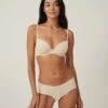 Cotton:On Ultimate Comfort T-shirt Bra In Beige For Women