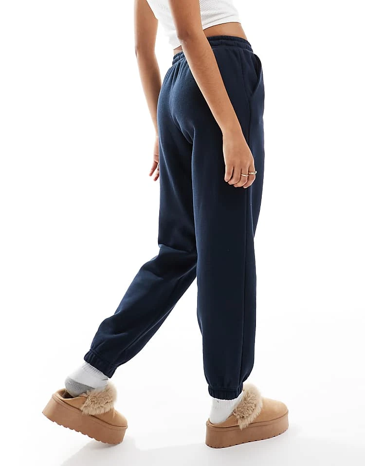 Cotton:On Classic Fleece Joggers In Blue For Women - Image 3