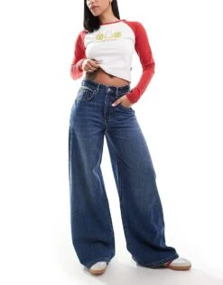 Cotton:On Lyocell Super Wide Jean In Blue For Women