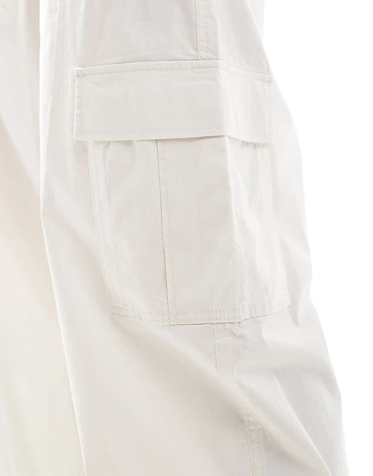 Cotton:On Summer Cargo Pant In Beige For Women - Image 4