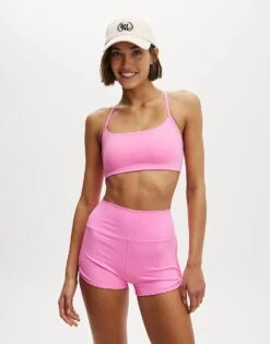 Cotton:On Workout Yoga Crop In Pink For Women