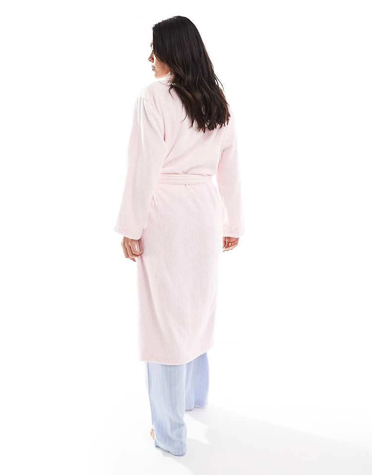 Cotton:On Luxe Terry Robe In Pink For Women - Image 2