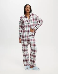 Cotton:On Flannel Boyfriend Long Sleeve Shirt In Multi For Women