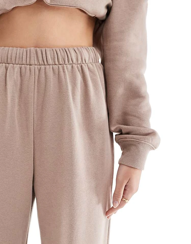 Cotton:On Cotton On Classic Fleece Wide Leg Sweatpant In Mocha Co-ord For Women - Image 3