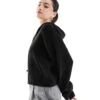 Cotton:On Cotton On Luxe Cropped Knit Bomber In Black For Women