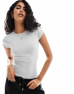 Cotton:On Cotton On Jersey Crew Tee In Grey For Women