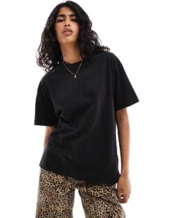 Cotton:On Cotton On Boxy Oversized T-shirt In Black For Women