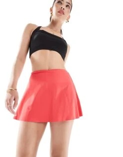 Cotton:On Active Full Circle Skirt In Red For Women