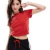 Cotton:On 90s Baby Tee In Red For Women