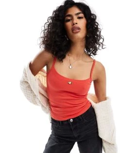 Cotton:On Sarah Rosette Cami In Orange For Women