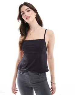 Cotton:On Cotton On Blair Open Back Cami Top In Black For Women