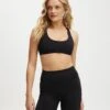 Cotton:On Ultra Soft Side Pocket Short In Black For Women