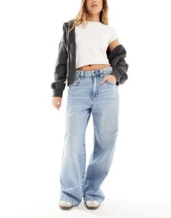 Cotton:On Cotton On Super Baggy Jean In Sea Blue For Women