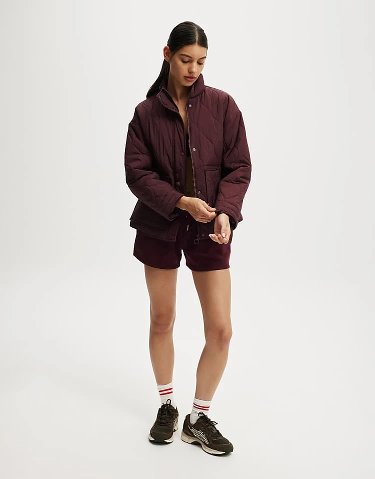 Cotton:On Warm Up Relaxed Lightweight Jacket In Brown For Women - Image 2