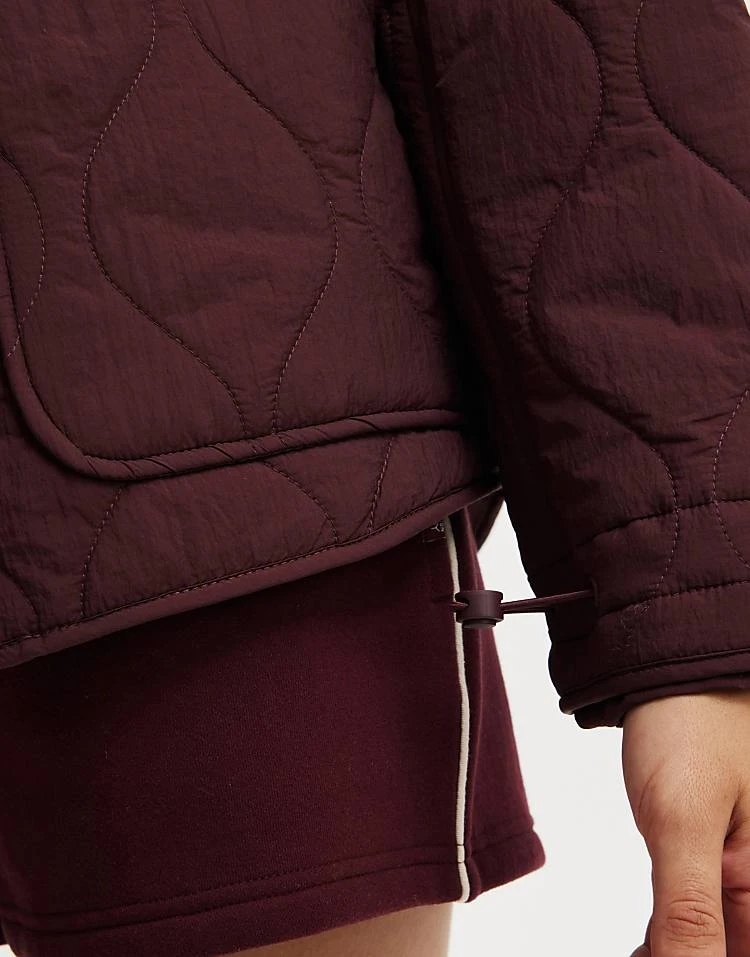 Cotton:On Warm Up Relaxed Lightweight Jacket In Brown For Women - Image 3