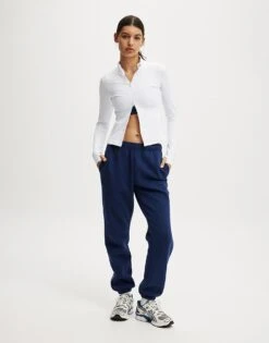 Cotton:On Plush Essential Gym Sweatpant In Blue For Women