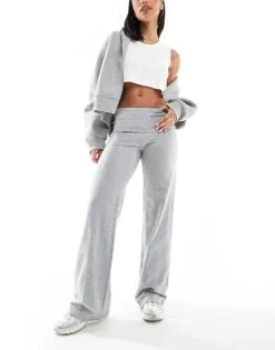 Cotton:On Bella Straight Leg Pant In Grey For Women