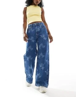 Cotton:On Super Baggy Jean In Blue For Women