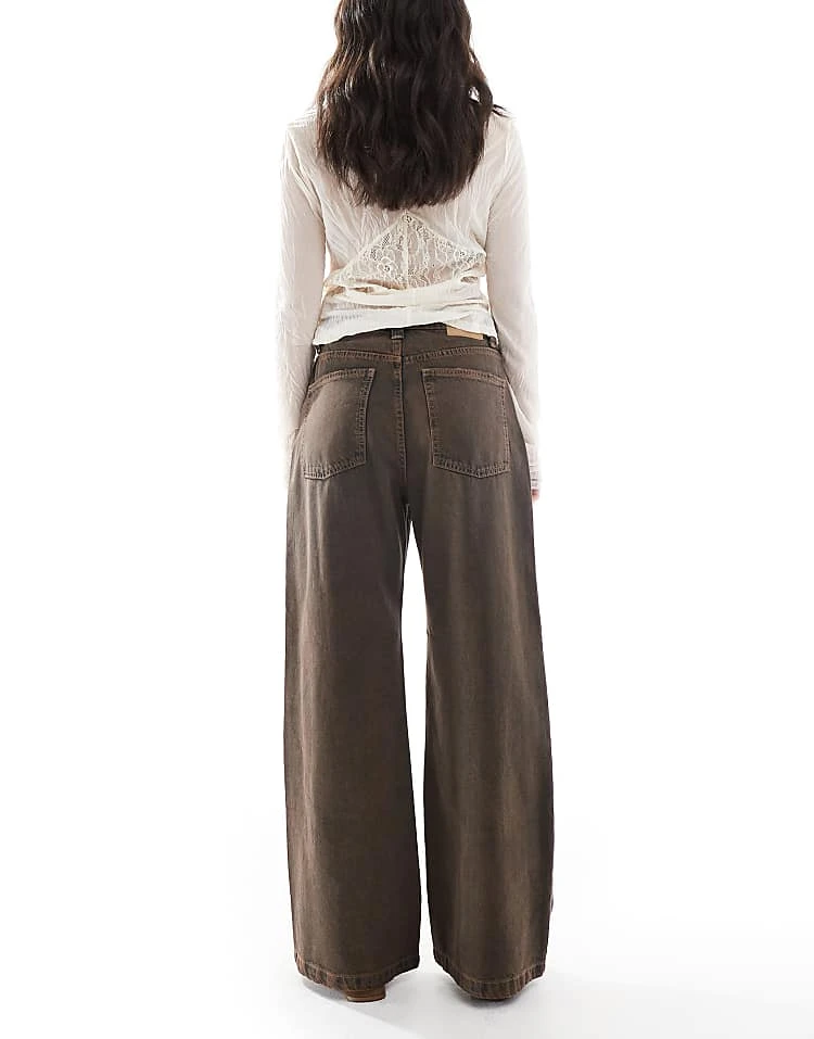 Cotton:On Super Baggy Jean In Brown For Women - Image 2