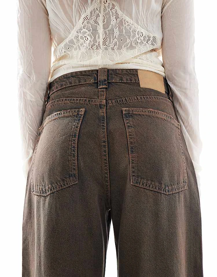 Cotton:On Super Baggy Jean In Brown For Women - Image 4