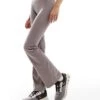Cotton:On Ultra Soft Rib Flare In Grey For Women